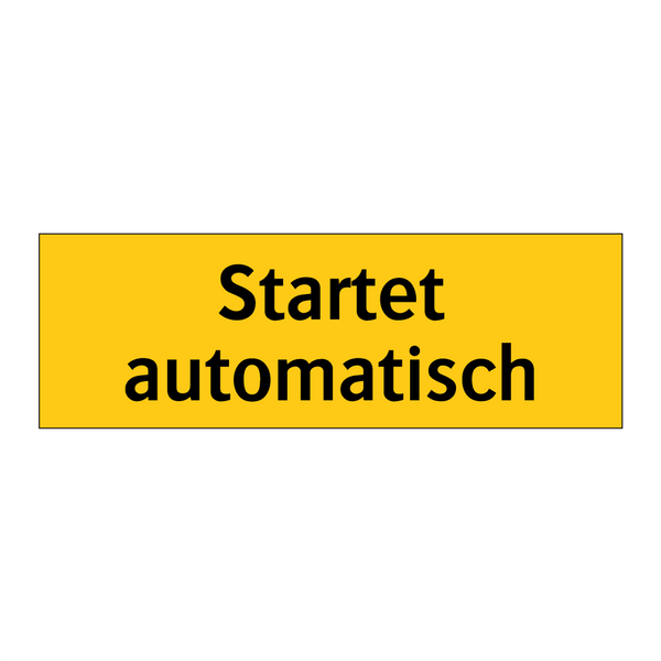 Startet automatisch