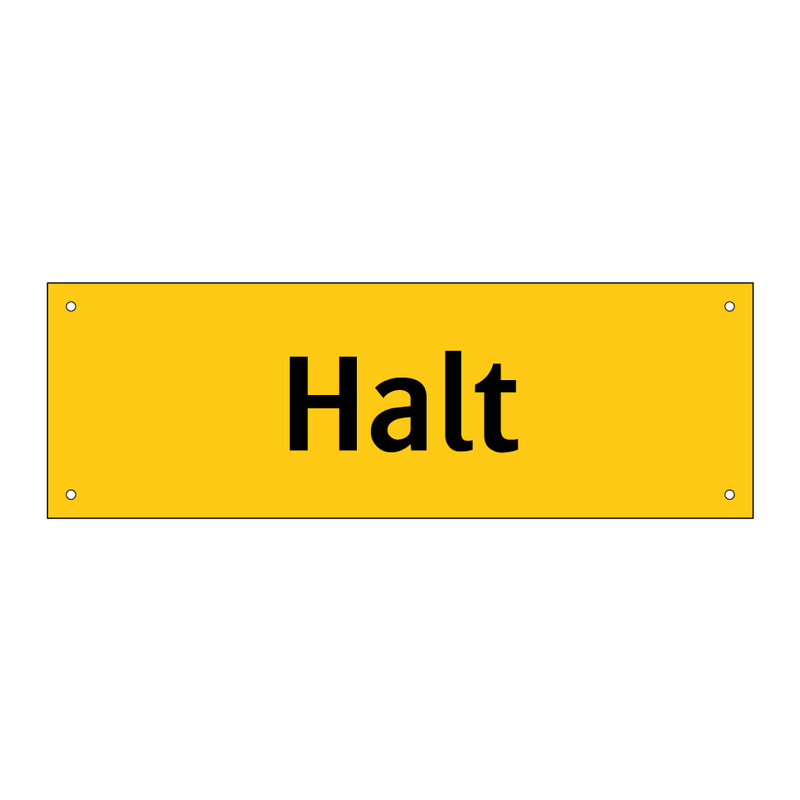 Halt
