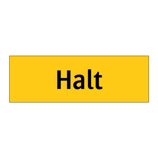 Halt