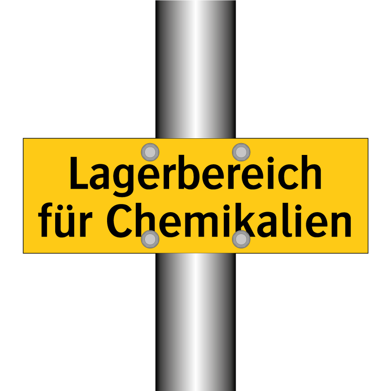 Lagerbereich für Chemikalien