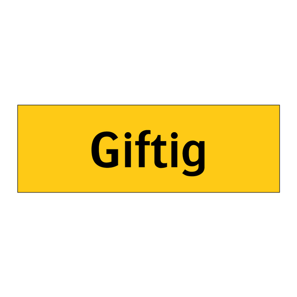 Giftig
