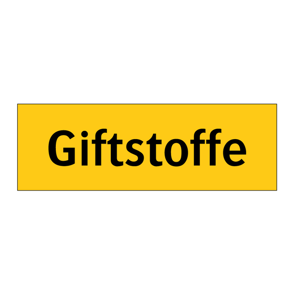 Giftstoffe