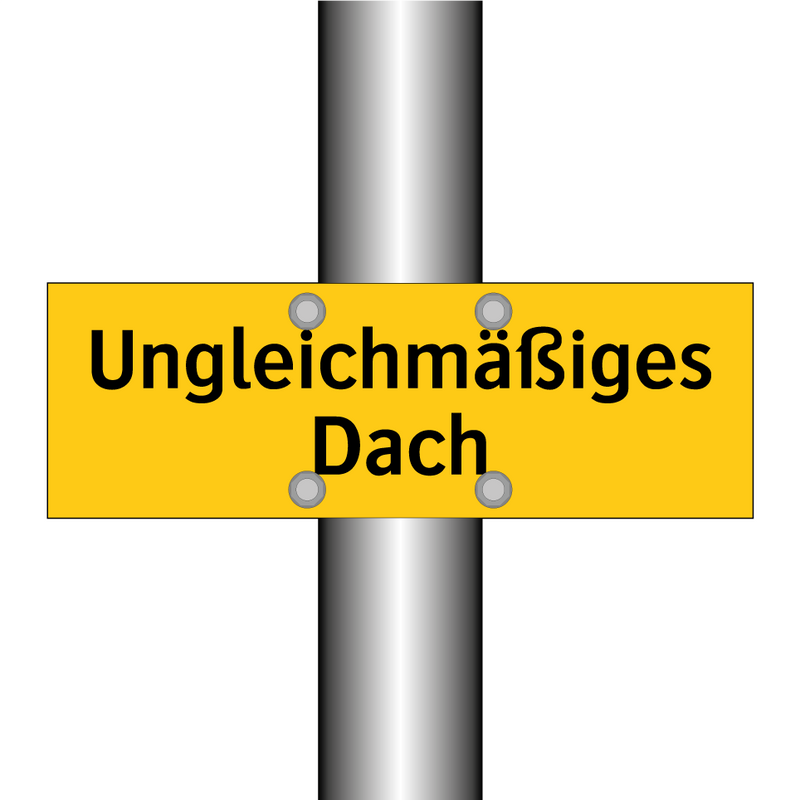 Ungleichmäßiges Dach
