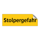 Stolpergefahr