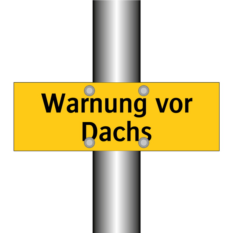 Warnung vor Dachs