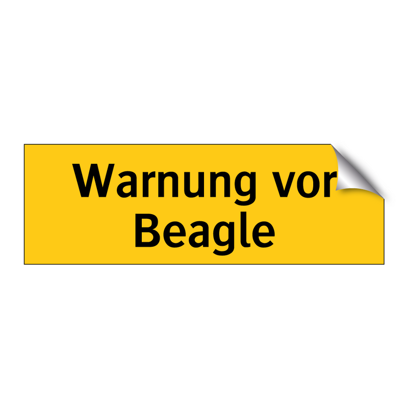 Warnung vor Beagle