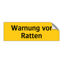 Warnung vor Ratten