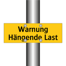 Warnung Hängende Last