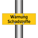 Warnung Schadstoffe
