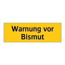 Warnung vor Bismut