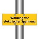 Warnung vor elektrischer Spannung