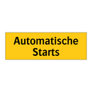 Automatische Starts