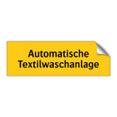 Automatische Textilwaschanlage