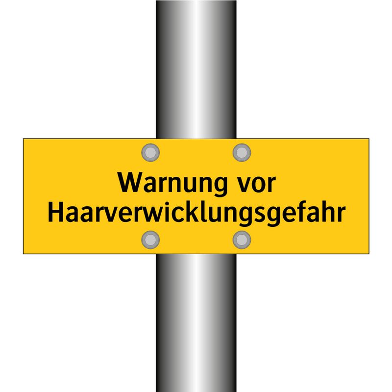 Warnung vor Haarverwicklungsgefahr