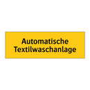Automatische Textilwaschanlage