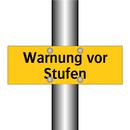Warnung vor Stufen