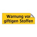 Warnung vor giftigen Stoffen