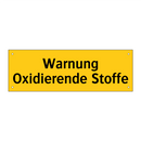 Warnung Oxidierende Stoffe