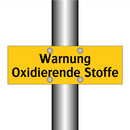 Warnung Oxidierende Stoffe
