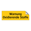 Warnung Oxidierende Stoffe