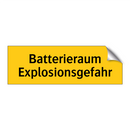 Batterieraum Explosionsgefahr