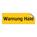 Warnung Haie