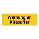 Warnung an Kitesurfer
