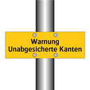 Warnung Unabgesicherte Kanten