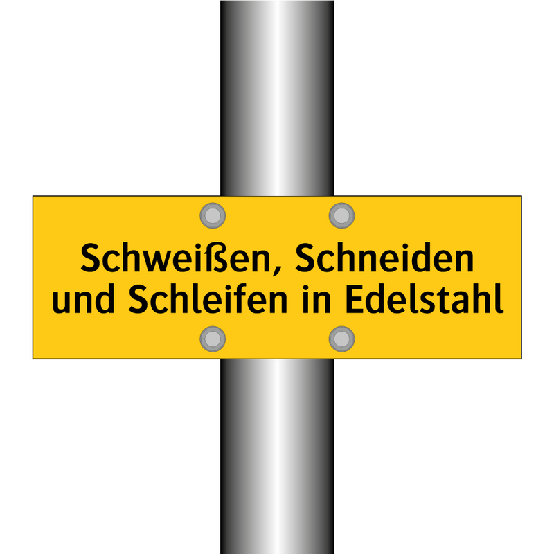 Schweißen, Schneiden und Schleifen in Edelstahl