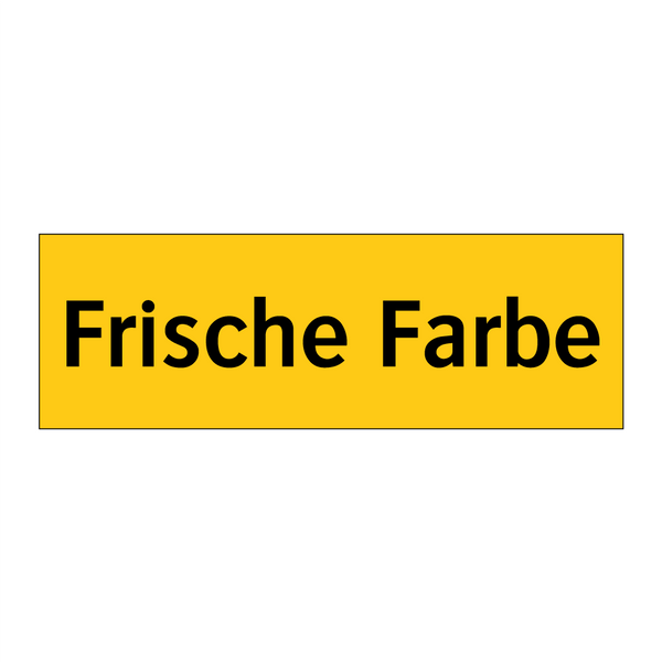 Frische Farbe