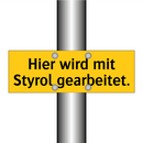 Hier wird mit Styrol gearbeitet.