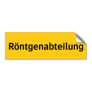 Röntgenabteilung