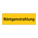 Röntgenstrahlung