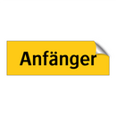 Anfänger