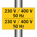 230 V / 400 V 50 Hz - 230 V / 400 V 50 Hz