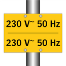 230 V~ 50 Hz - 230 V~ 50 Hz
