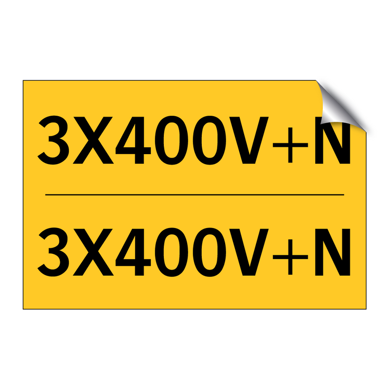 3X400V+N - 3X400V+N
