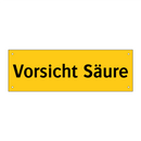 Vorsicht Säure