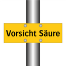 Vorsicht Säure