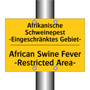 Afrikanische Schweinepest -Eingeschränktes /.../ - African Swine Fever -Restricted /.../