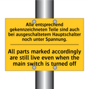 Alle entsprechend gekennzeichneten /.../ - All parts marked accordingly are /.../