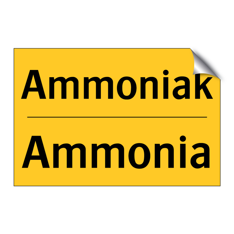 Ammoniak - Ammonia