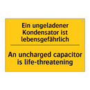 Ein ungeladener Kondensator ist /.../ - An uncharged capacitor is life-threatening/.../