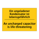 Ein ungeladener Kondensator ist /.../ - An uncharged capacitor is life-threatening/.../