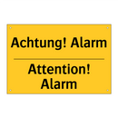 Achtung! Alarm - Attention! Alarm