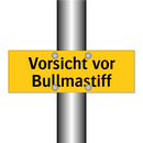 Vorsicht vor Bullmastiff