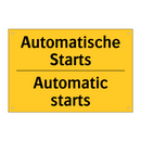 Automatische Starts - Automatic starts