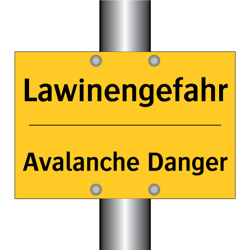 Lawinengefahr - Avalanche Danger