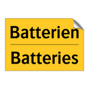 Batterien - Batteries