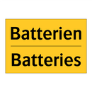 Batterien - Batteries